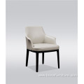 Dining room chair with armrest